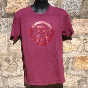 Burgundy on Burgundy Blessed Life Unisex Tee